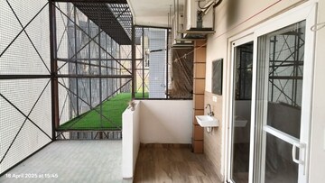 Balcony in 4 BHK Builder Floor at Gail CGHS, Sector 56 – for Rent