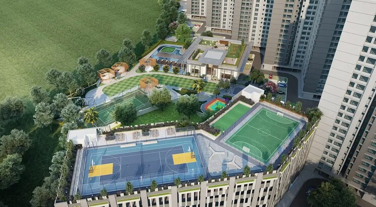 Garden, eldeco-ballads-of-bliss 3 Bedroom 1550 Sq.Ft. Apartment In Sector 22d Yamuna Expressway Greater Noida 8779304