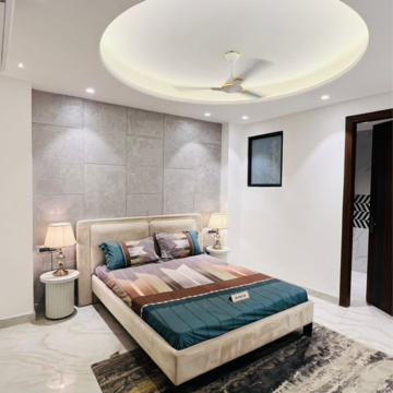 Bedroom in 4 BHK Builder Floor at Versalia WoodWinds, Sector 67a – for Sale