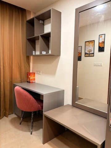 Study Room in Studio Apartment at Okay Plus Solitaire Suites, Ramnagariya – for Rent