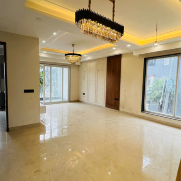 Living Room in 4 BHK Builder Floor at Versalia WoodWinds, Sector 67a – for Sale