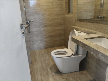 Bathroom in 2.5 BHK Apartment at Hiranandani Obelia The Walk, Ghodbunder Road – for Rent