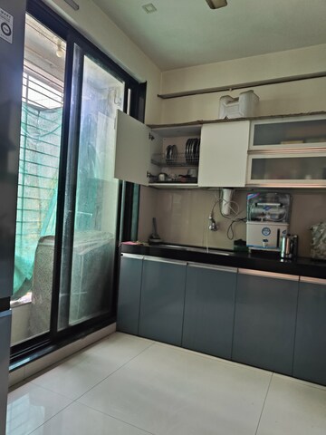 Kitchen in 3 BHK Apartment at Progressive Group Celebrity, Sector 15a Belapur – for Rent