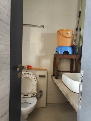 Bathroom in 3 BHK Apartment at Progressive Group Celebrity, Sector 15a Belapur – for Rent