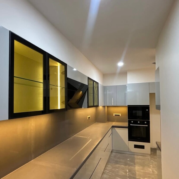 Kitchen, ansal-api-esencia 4 Bedroom 2700 Sq.Ft. Builder Floor In Sector 67 Gurgaon 8779604