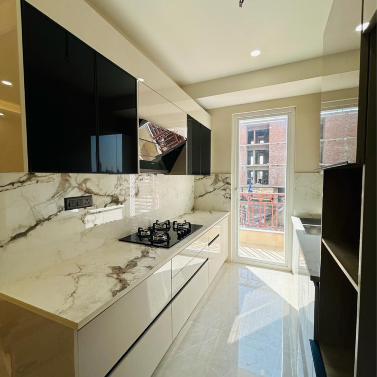 Kitchen, versalia-woodwinds 3 Bedroom 180 Sq.Yd. Builder Floor In Sector 67a Gurgaon 8779610