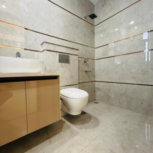 Bathroom in 3 BHK Builder Floor at Versalia WoodWinds, Sector 67a – for Sale