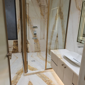 Bathroom in 5 BHK Builder Floor at Hong Kong Bazaar, Sector 56 – for Sale