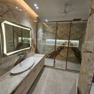 Bathroom in 5 BHK Builder Floor at Hong Kong Bazaar, Sector 56 – for Sale