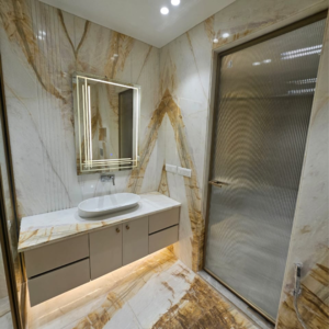 Bathroom in 5 BHK Builder Floor at Hong Kong Bazaar, Sector 56 – for Sale