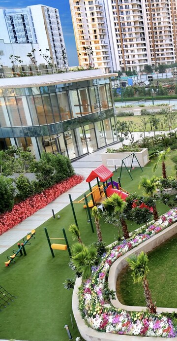 Balcony in 3 BHK Apartment at Puri Emerald Bay, Sector 104 – for Rent