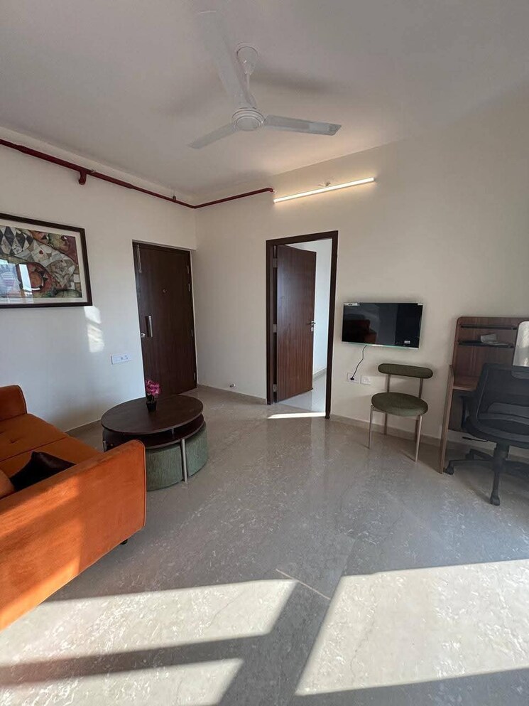 Living Room, omkar-signet 2 Bedroom 603 Sq.Ft. Apartment In Malad East Mumbai 8779677