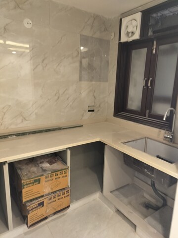 Kitchen in 2 BHK Builder Floor at Sultanpur – for Rent