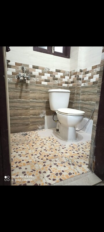 Bathroom in 1 RK Builder Floor at Chattarpur – for Rent