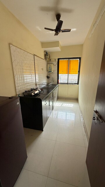 Kitchen in 1 BHK Apartment at Sanghvi Evana, Worli – for Rent