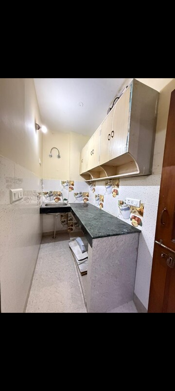 Kitchen in 1 RK Builder Floor at Chattarpur – for Rent