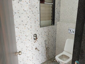 Bathroom in 1 BHK Apartment at Stans Sarwarji Heights, Andheri East – for Rent