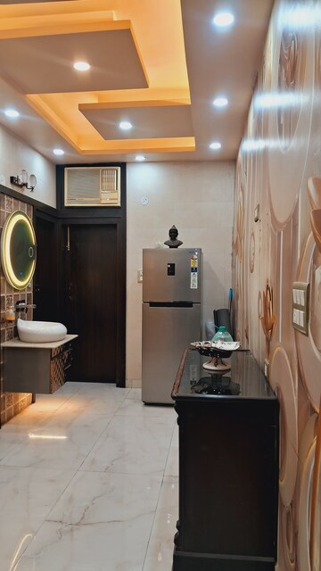 Living Room in 2 BHK Builder Floor at Subhash Nagar – for Rent