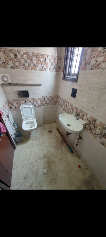 Bathroom in 2 BHK Builder Floor at Chattarpur – for Rent