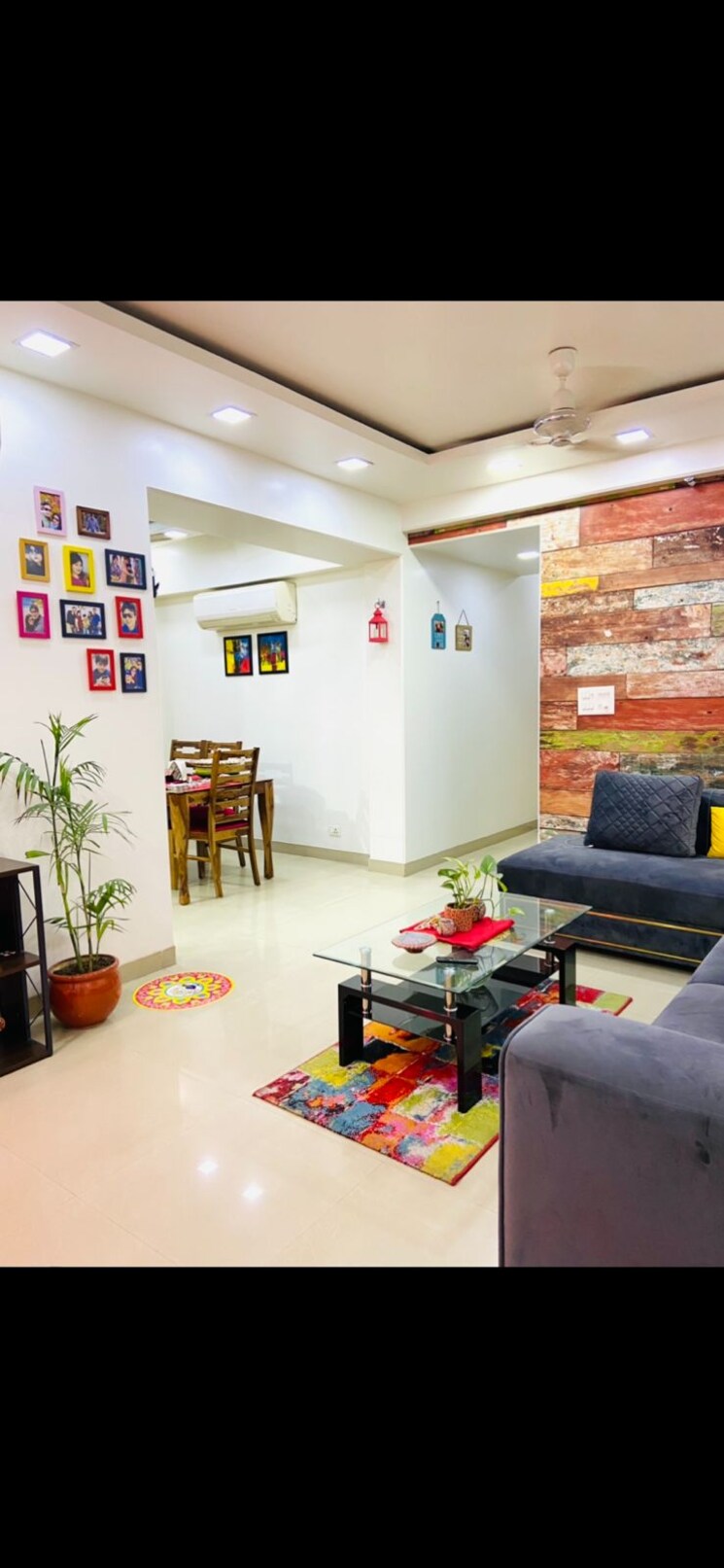 Living Room, supertech-cape-town 3 Bedroom 1625 Sq.Ft. Apartment In Sector 74 Noida 8779781