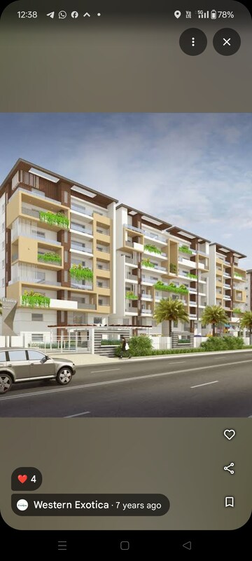 3 BHK Apartment For Rent in Western Exotica, Kondapur
