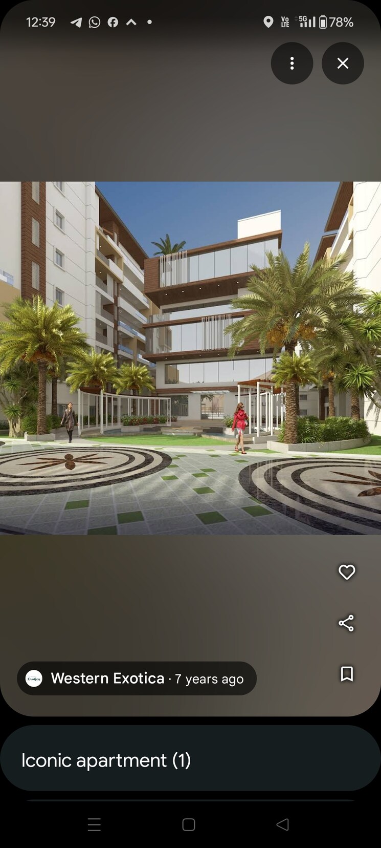 Exterior View, western-exotica 3 Bedroom 2815 Sq.Ft. Apartment In Kondapur Hyderabad 8779804