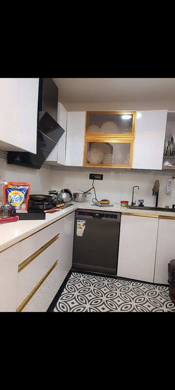 Kitchen in 2 BHK Builder Floor at Chattarpur – for Rent