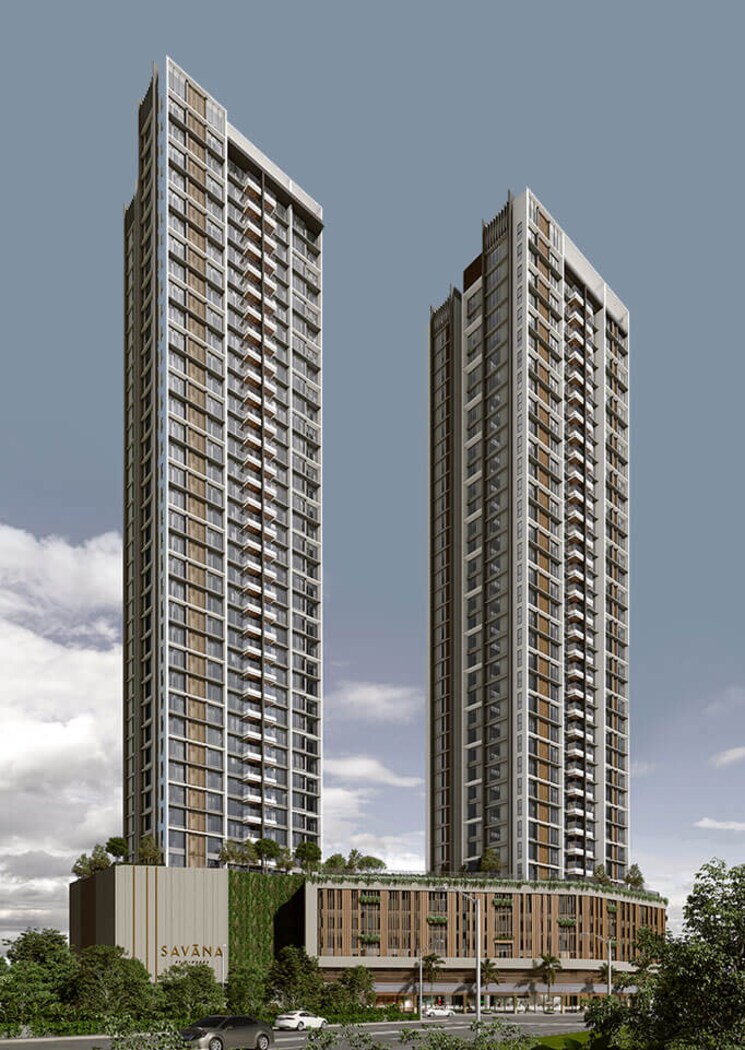 Exterior View, viceroy-savana 3 Bedroom 1170 Sq.Ft. Apartment In Kandivali East Mumbai 8779839