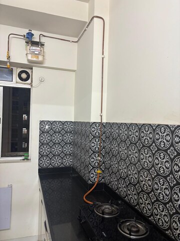 Kitchen in 1 BHK Apartment at Lodha Amara, Kolshet Road – for Rent