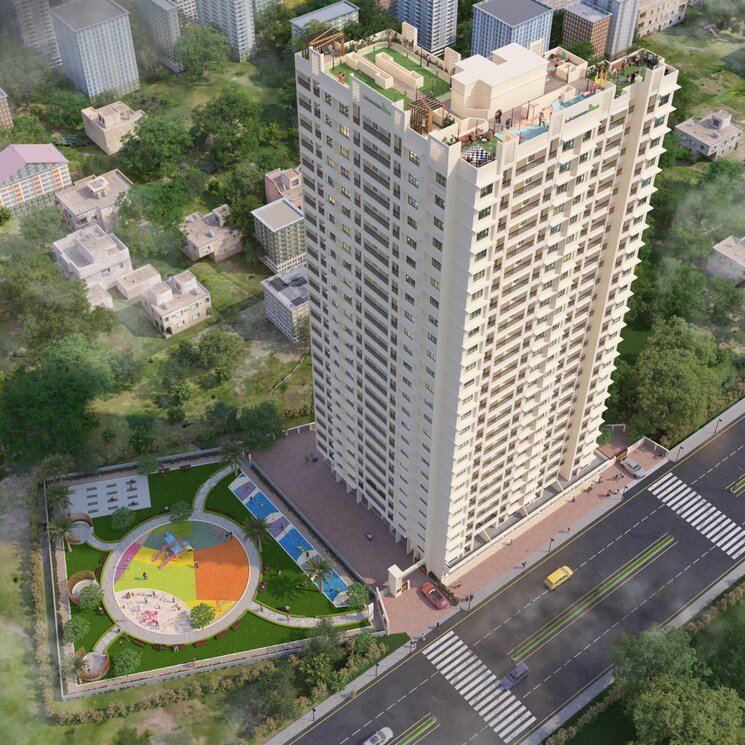 Balcony, mountain-greens 1 Bedroom 423 Sq.Ft. Apartment In Kalyan East Thane 8779909