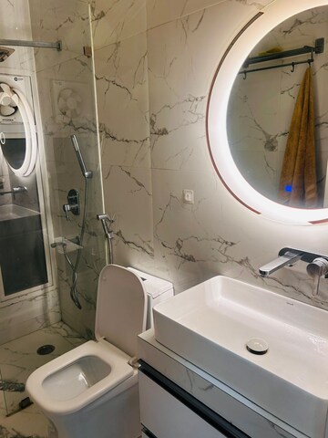 Bathroom in 2 BHK Apartment at Prateek Grand City, Siddharth Vihar – for Sale