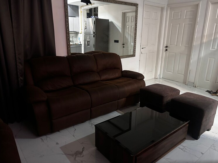 Living Room, prateek-grand-city 2 Bedroom 970 Sq.Ft. Apartment In Siddharth Vihar Ghaziabad 8779886