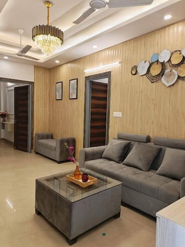Living Room in 1 BHK Independent House at Freedom Fighters Enclave – for Rent