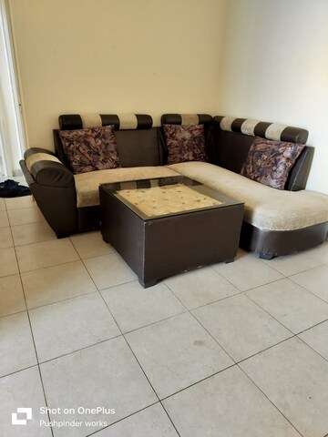 Living Room in 2 BHK Apartment at Wave Dream Homes, Wave City – for Rent
