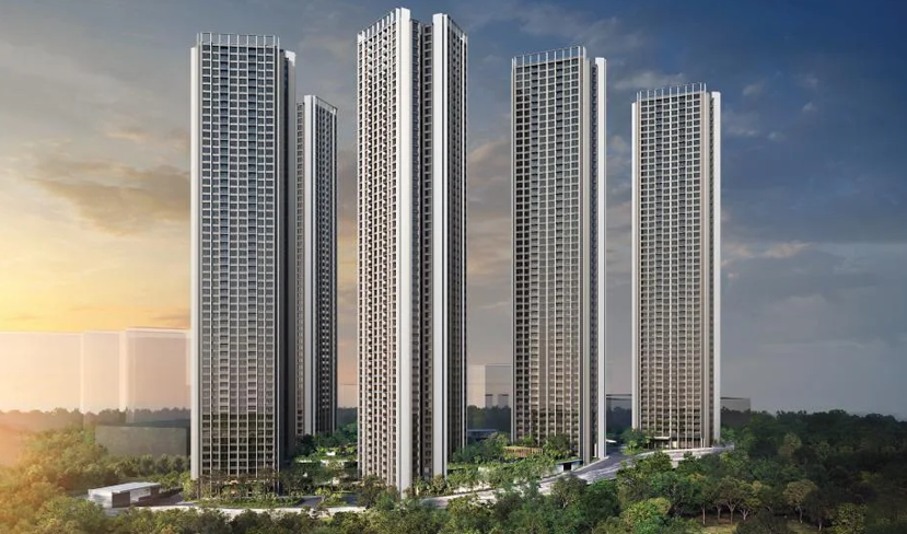 4 BHK 1874 Sq.Ft. Apartment in Mantra Sky Homes