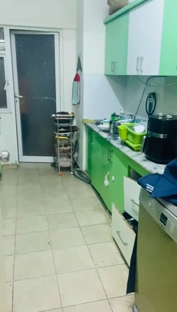 Kitchen in 2 BHK Apartment at DLF Westend Heights New Town, Akshayanagar – for Rent
