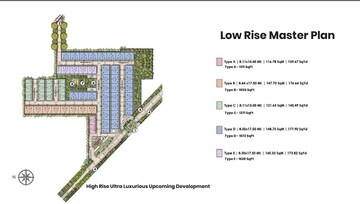 Master Plan in 3 BHK Builder Floor at Whiteland Blissville, Sector 76 – for Sale