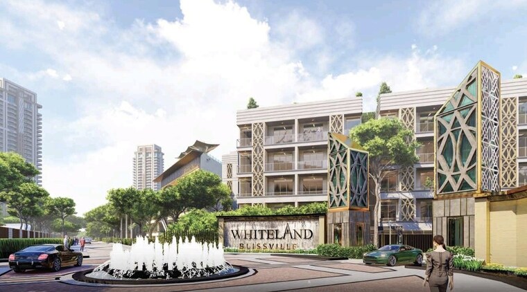 Exterior View, whiteland-blissville 3 Bedroom 1672 Sq.Ft. Builder Floor In Sector 76 Gurgaon 8780067