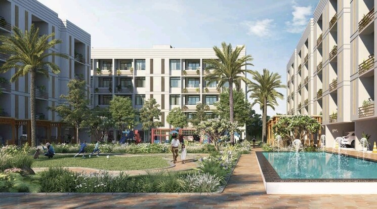 Exterior View, whiteland-blissville 3 Bedroom 1672 Sq.Ft. Builder Floor In Sector 76 Gurgaon 8780067