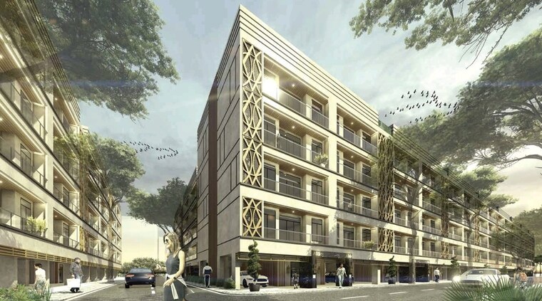 Exterior View, whiteland-blissville 3 Bedroom 1672 Sq.Ft. Builder Floor In Sector 76 Gurgaon 8780067