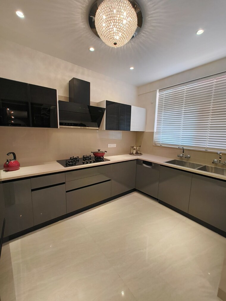 Kitchen, ambala highway 3 Bedroom 1910 Sq.Ft. Apartment In Ambala Highway Zirakpur 8780069