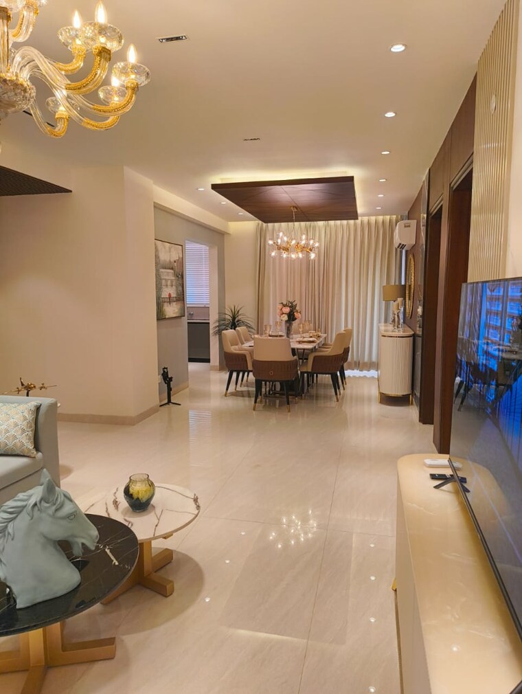 Living Room, ambala highway 3 Bedroom 1910 Sq.Ft. Apartment In Ambala Highway Zirakpur 8780069