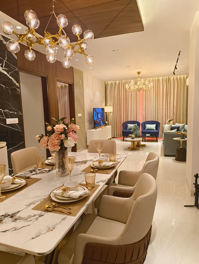 Living Room, ambala highway 3 Bedroom 1910 Sq.Ft. Apartment In Ambala Highway Zirakpur 8780069