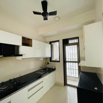 Kitchen in 2 BHK Apartment at Lodha Luxuria Priva, Majiwada – for Rent