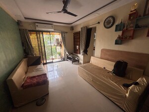 Living Room in 1 BHK Apartment at New Brahmand Phase 7 CHS, Brahmand – for Sale