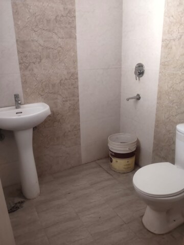 Bathroom in 3 BHK Builder Floor at Dhakoli – for Rent