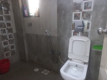 Bathroom in 2 BHK Apartment at Hubtown Greenwoods F Wing, Vartak Nagar – for Rent