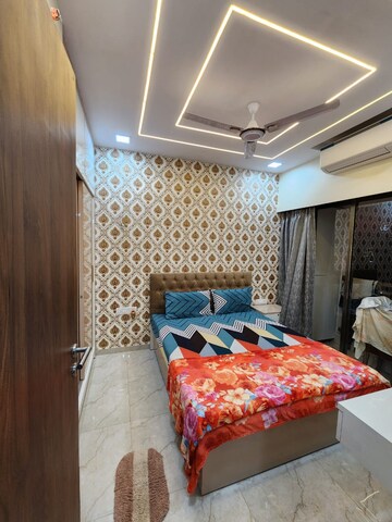 Bedroom in 1 BHK Apartment at Sunteck Maxxworld, Tivri – for Rent