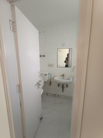 Bathroom in 3 BHK Builder Floor at Technocrat CGH Society, Sector 56 – for Rent