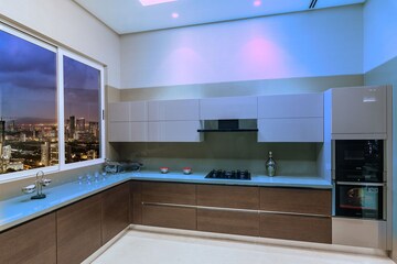 Kitchen in 4 BHK Apartment at Raheja Imperia, Worli – for Rent